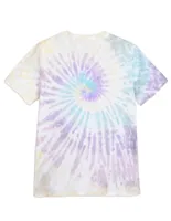 Playera Disney Store estampado tie dye manga corta unisex