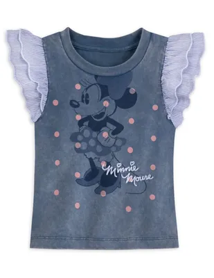 Playera Mickey and Friends estampada manga corta para niña