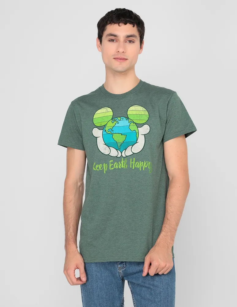 Playera Disney Store estampada manga larga unisex