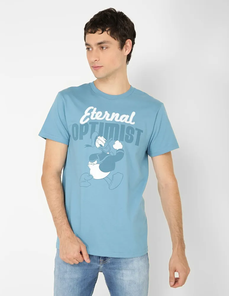 Playera Disney Store Donald estampada para hombre