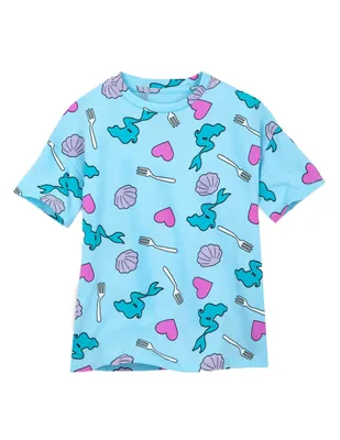 Playera Disney Store estampada manga corta para niña