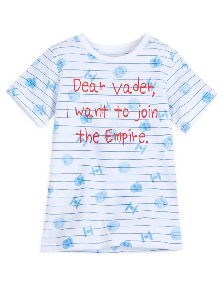 Playera Disney Store Star Wars manga corta infantil unisex