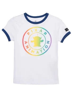 Playera Disney Store Pride Edition manga corta infantil unisex