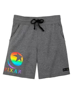 Short Disney Store unisex Pixar estampado jaspeado