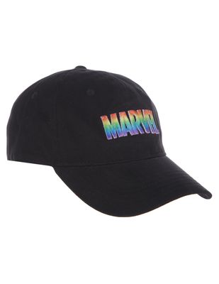 Gorra visera curva hebilla Marvel infantil