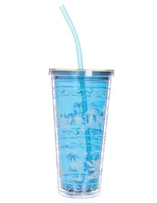 Vaso Disney Store con tapa y popote