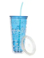 Vaso Disney Store con tapa y popote