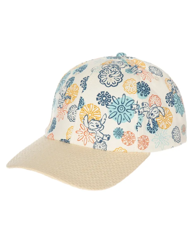 Gorra visera semicurva hebilla Lilo & Stitch adulto