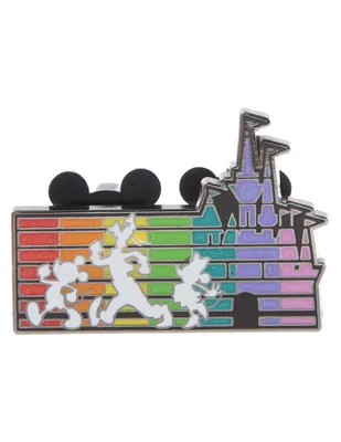 Pin Disney Store castillo Mickey and Friends Pride