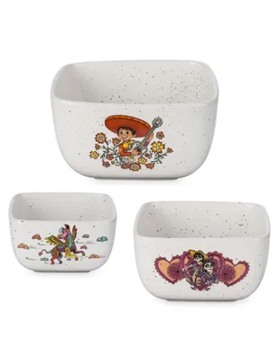 Set de bowl Disney Store Coco 3 piezas