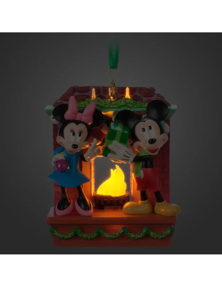 Ornamento personaje Disney Store Mickey and Minnie