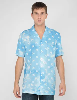 Camisa casual Hércules manga corta para hombre