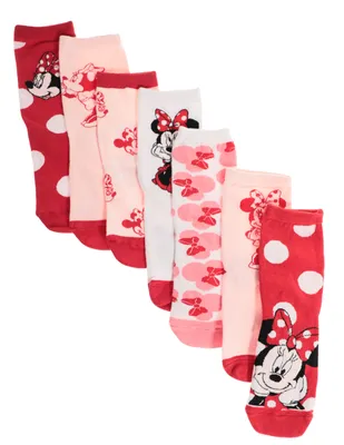 Calcetín Minnie Disney Store de algodón para mujer 7 pares