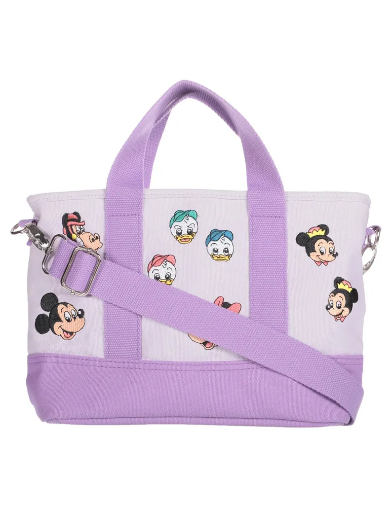 Bolsa crossbody Mickey and Friends de algodón para niña