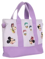 Bolsa crossbody Mickey and Friends de algodón para niña