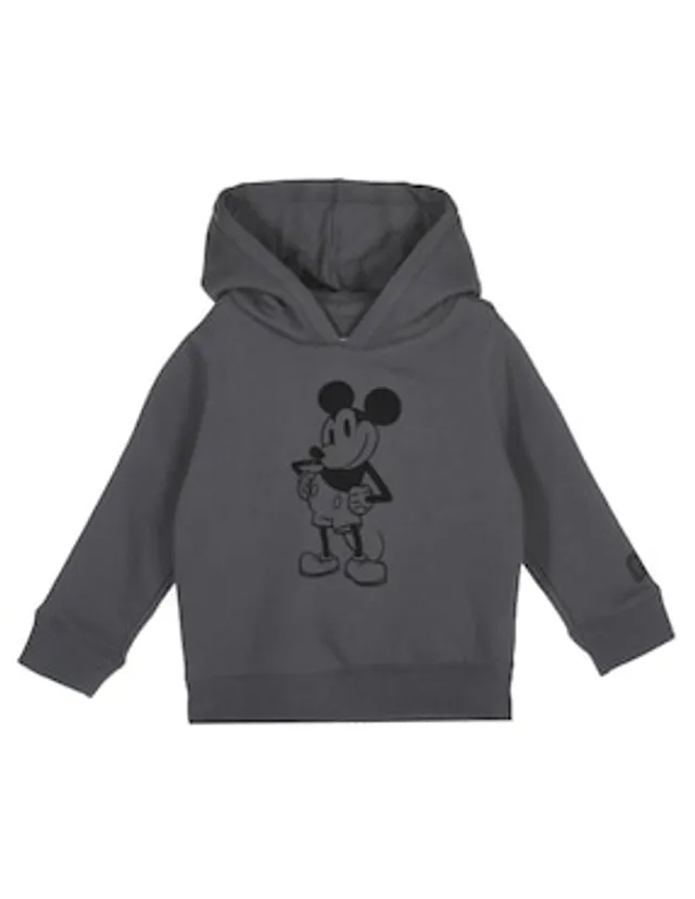 Disney Mickey And Friends Mickey Mouse - Sudadera con capucha circular,  gris, S