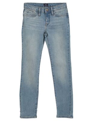 Jeans ajustado claro corte skinny para niña