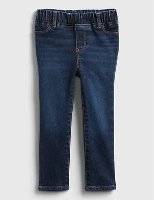 Jeans skinny lavado stone wash corte ajustado para bebé