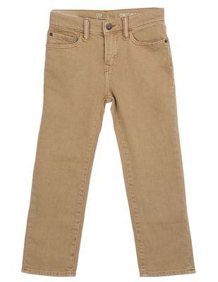 Jeans recto lavado claro para niño