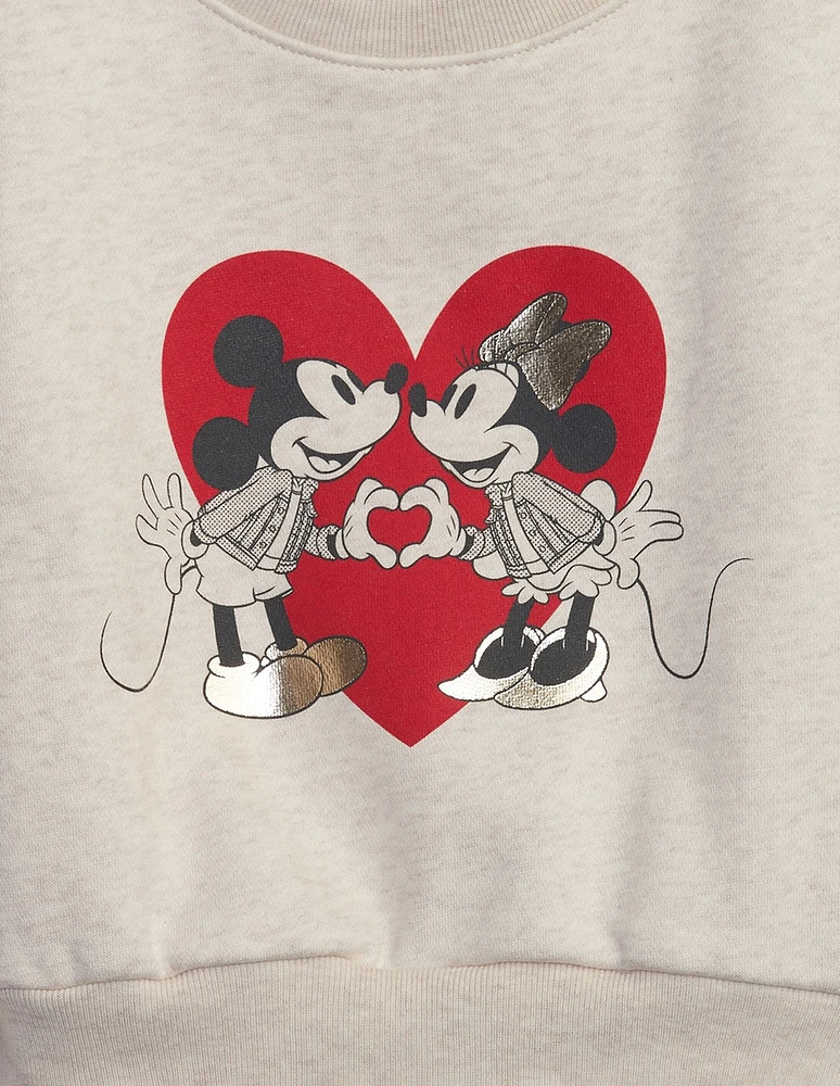 Sudadera Mickey & Minnie para niña