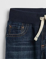 Jeans slim deslavado para niño