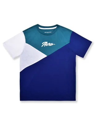 Playera Aéropostale Kids estampado logo manga corta para niño