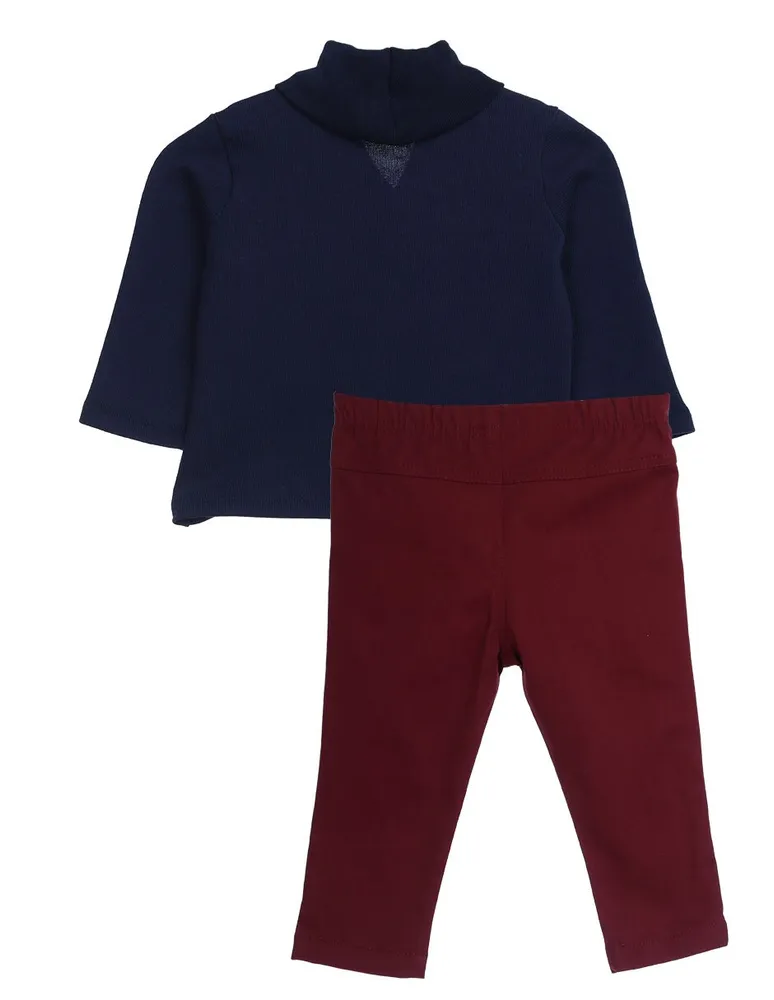 Conjunto pantalón casual Giocare de algodón para niño 2 piezas