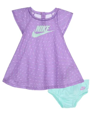 Conjunto vestido casual Nike para bebé niña 2 piezas