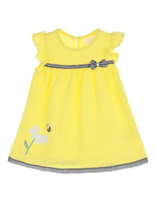 Vestido Fiorella manga cap para bebé niña