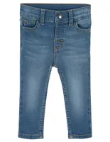 Jeans ajustado 365 Essential denim corte skinny para bebé niña