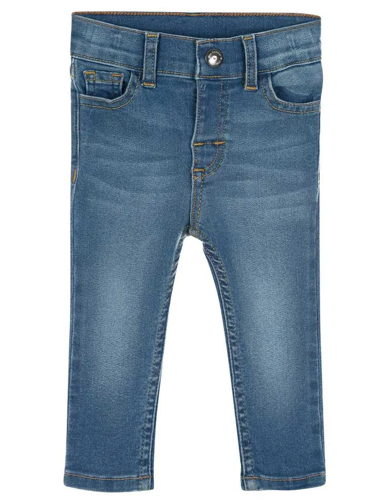 Jeans ajustado 365 Essential denim corte skinny para bebé niña
