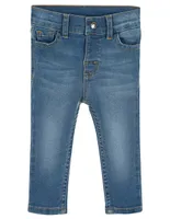 Jeans ajustado 365 Essential denim corte skinny para bebé niña