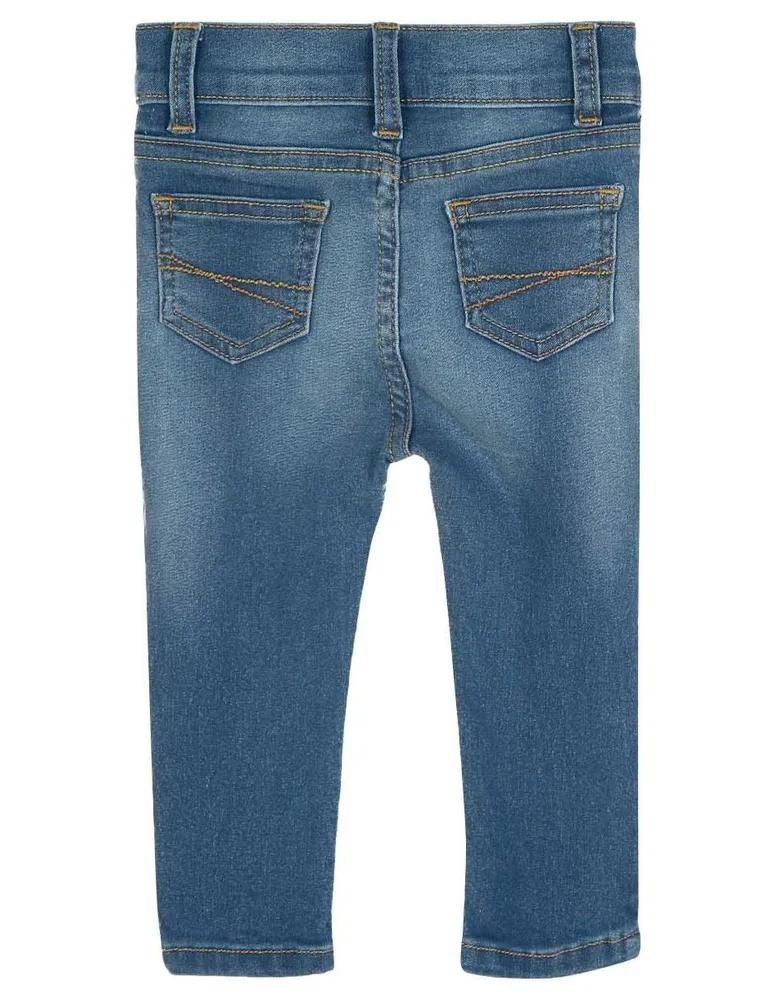 Jeans ajustado 365 Essential denim corte skinny para bebé niña