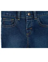 Jeans regular 365 Essential denim corte relajado para bebé niña