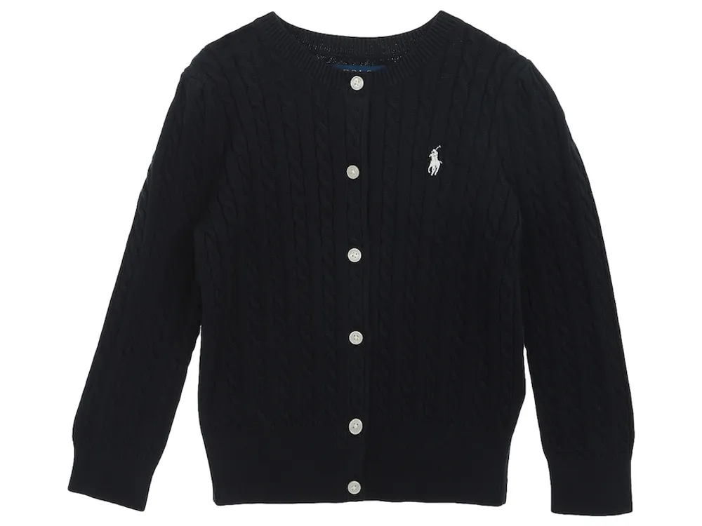 Suéter torera trenzado Polo Ralph Lauren para niña