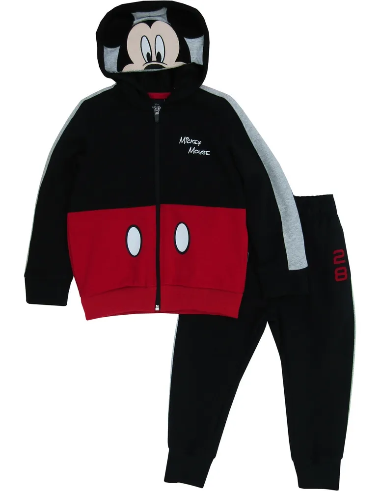 Conjunto pants slim Mickey con elástico para niño