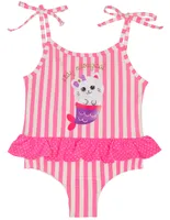 Traje de baño Bolo para niña con amarre