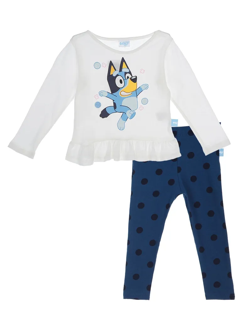 BLUEY Conjunto pijama Bluey para bebé niña