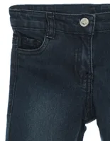 Jeans slim Ferrioni lavado obscuro para niña