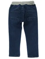 Jeans slim Ouragan lavado deslavado para niño