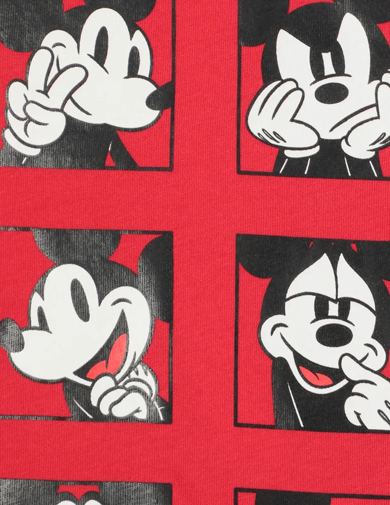 Playera Mickey manga corta para niño