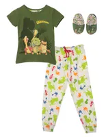 Conjunto pijama Personajes Giga Team para bebé niño