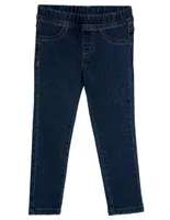 Jeans ajustado 365 Essential stone corte skinny para niña