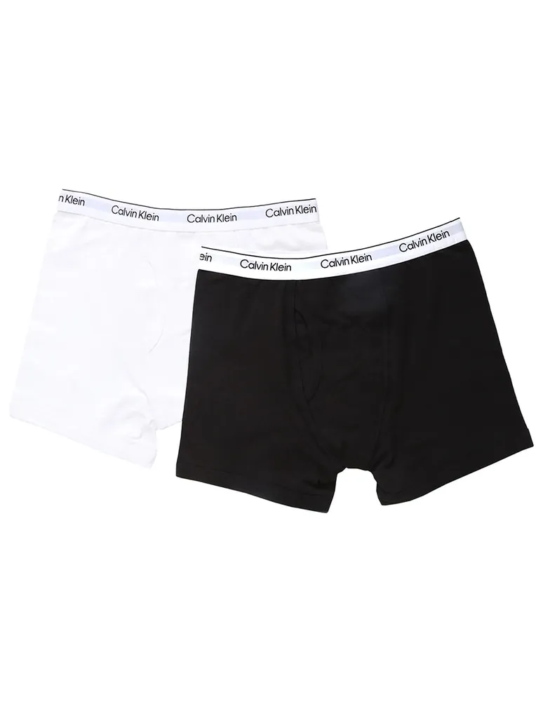 Boxers lisos Calvin Klein de algodón para niño