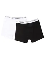 Boxers lisos Calvin Klein de algodón para niño