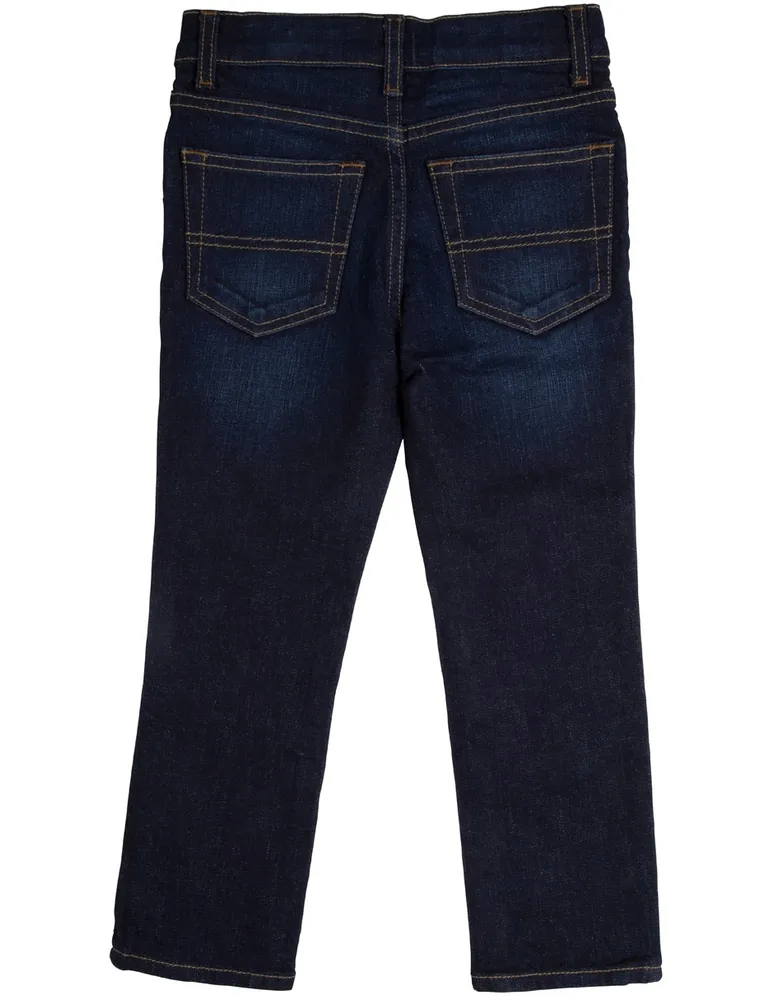 Jeans skinny Oshkosh lavado obscuro corte ajustado para niño