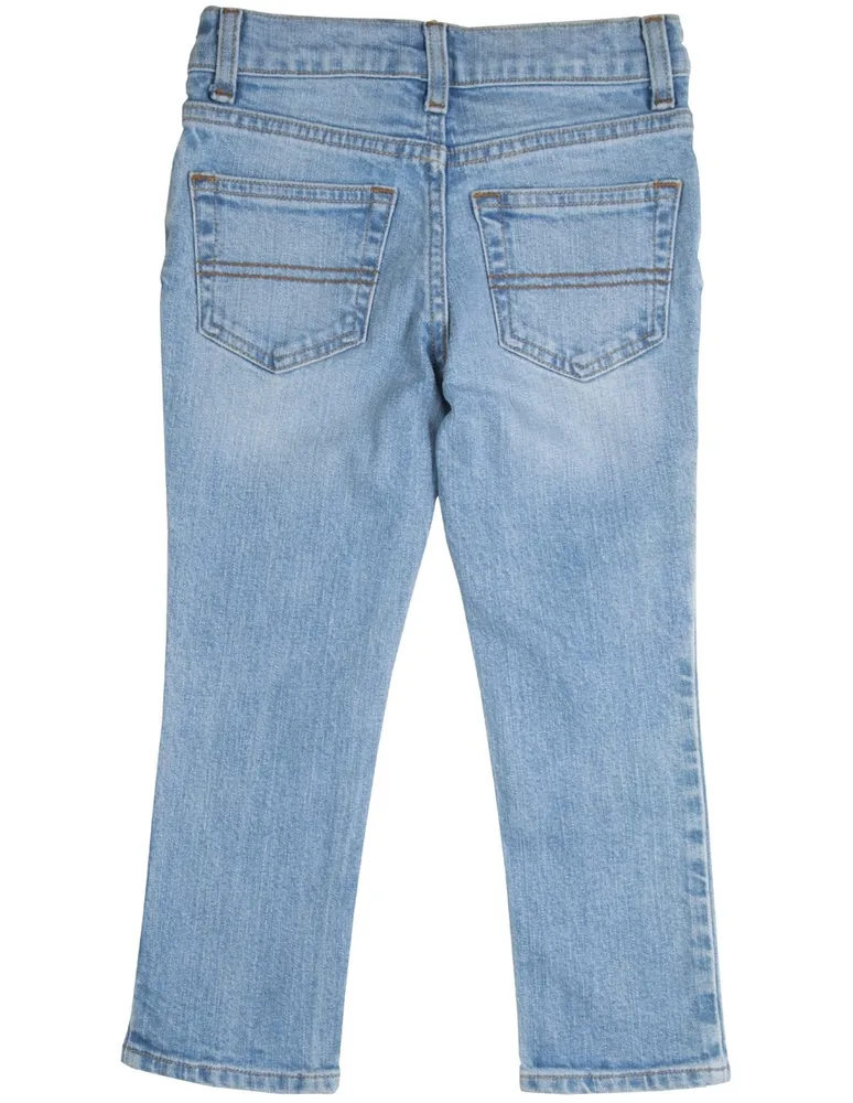 Jeans skinny Oshkosh lavado claro corte ajustado para niño