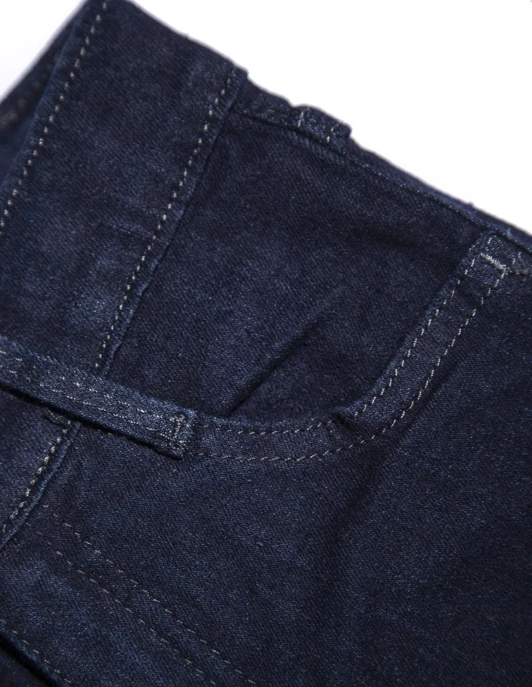 Jeans skinny Duc Denim Deep Navy lavado obscuro para niño