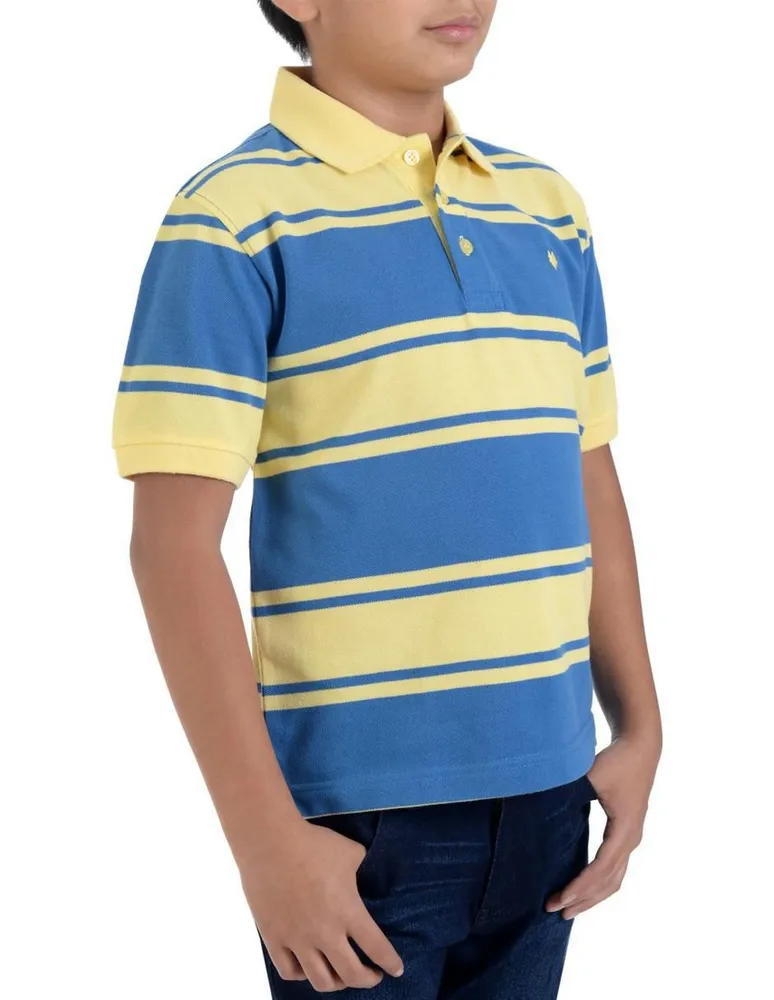 Playera tipo polo Yale para niño