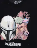 Playera Mandalorian Star Wars manga corta niño